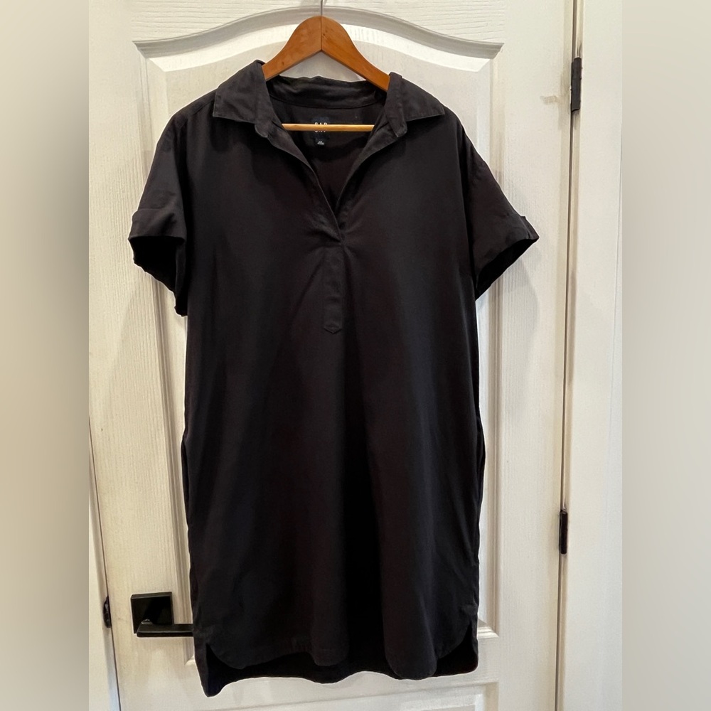 GAP Black Shirt Dress